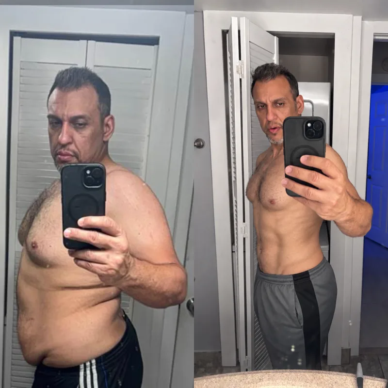 Claudio, antes y después con el método B-Fit