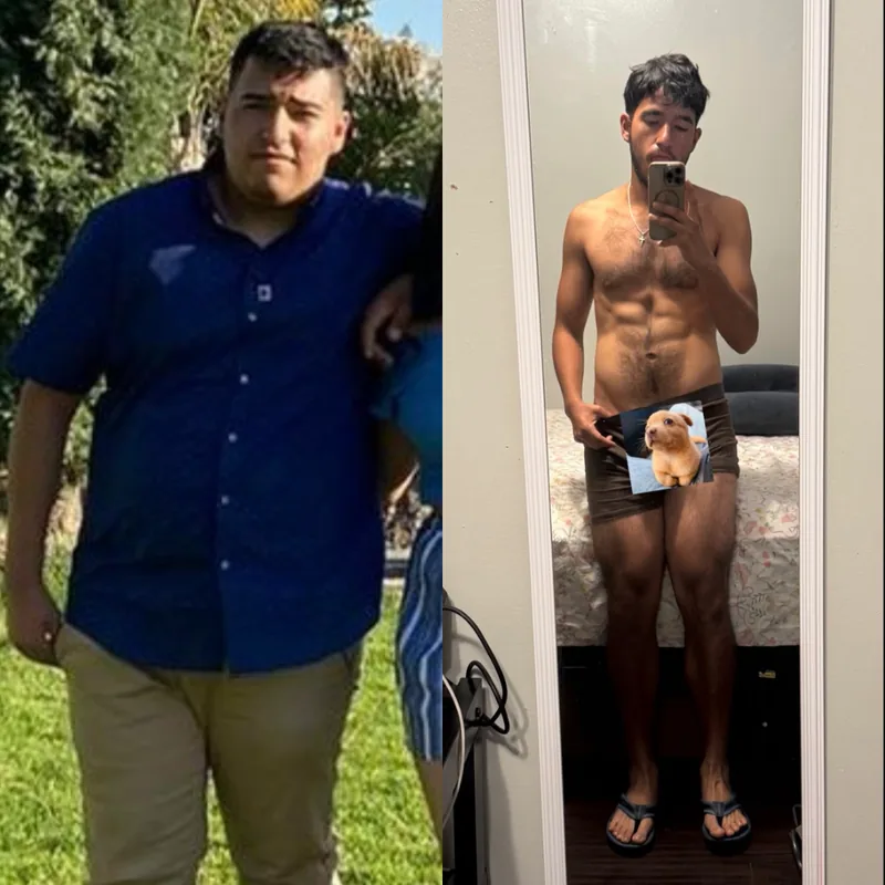 Erik, antes y después con el método B-Fit