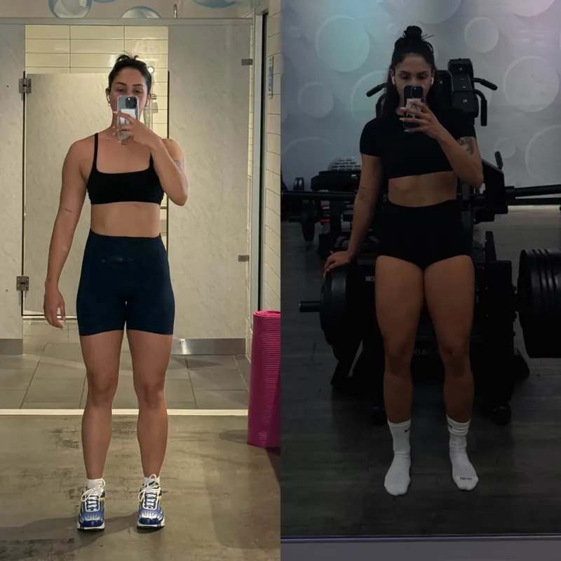 Isabella, antes y después con el método B-Fit